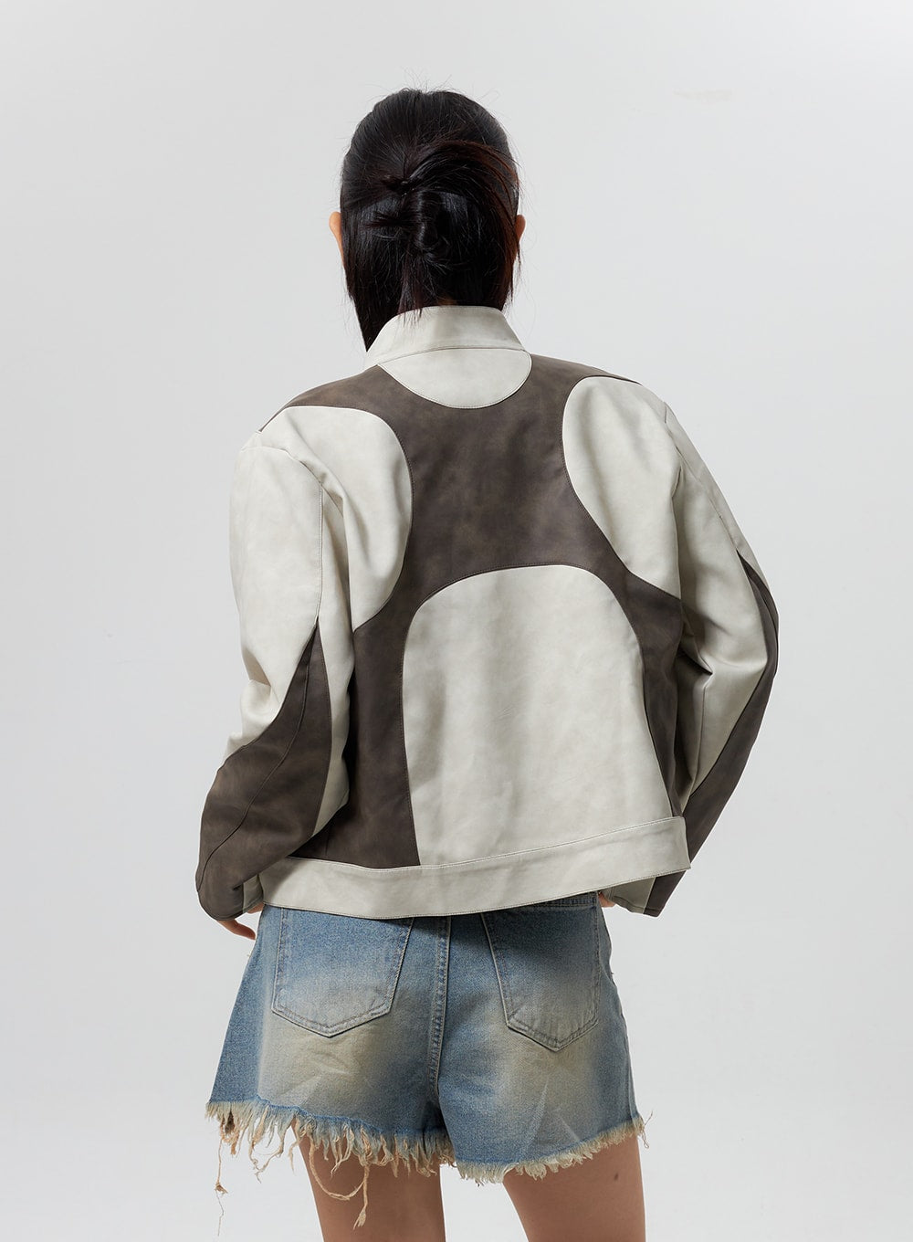 Faux Leather Jacket CY323