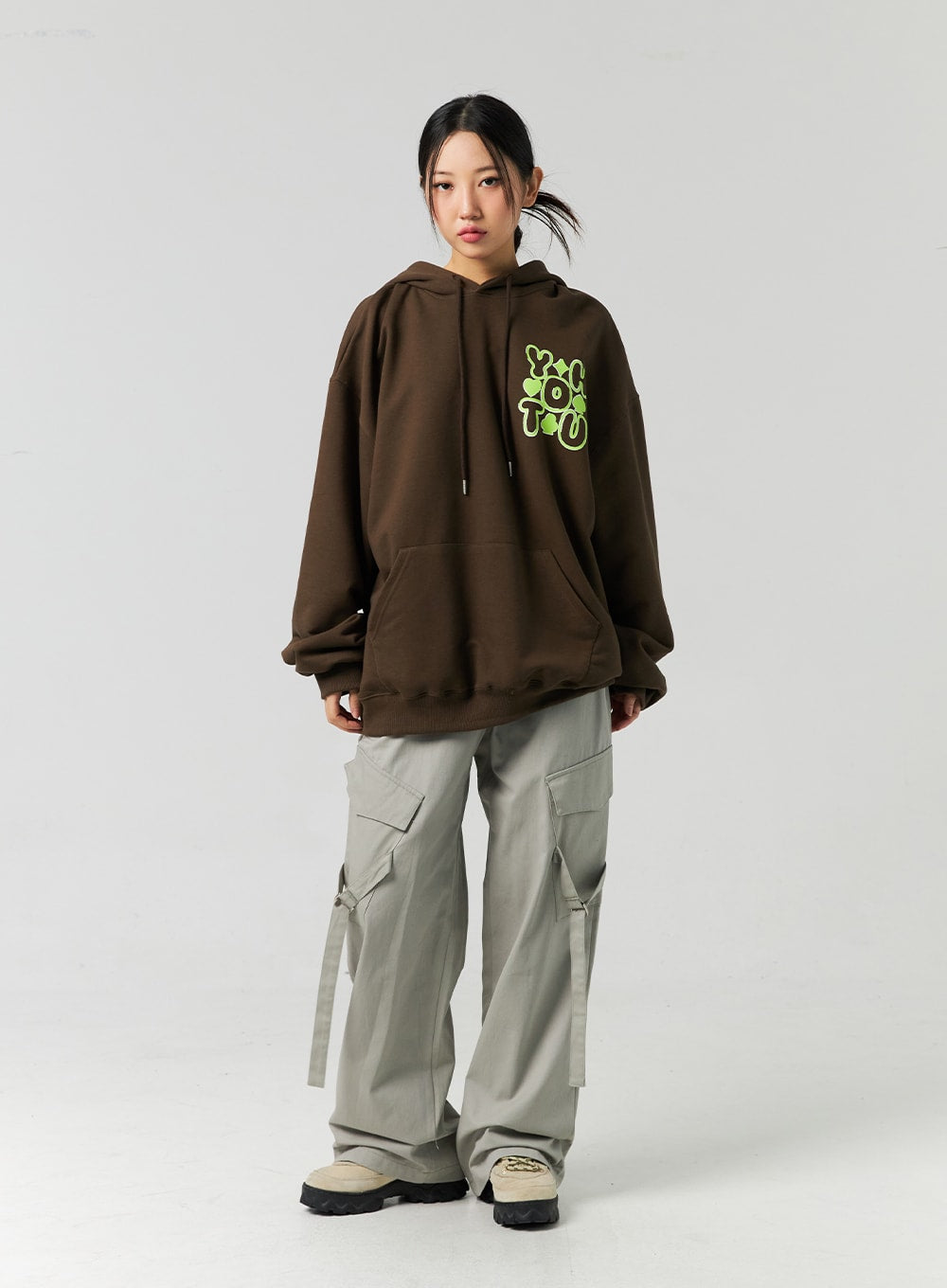 Graphic Hooded Sweatshirt CO323