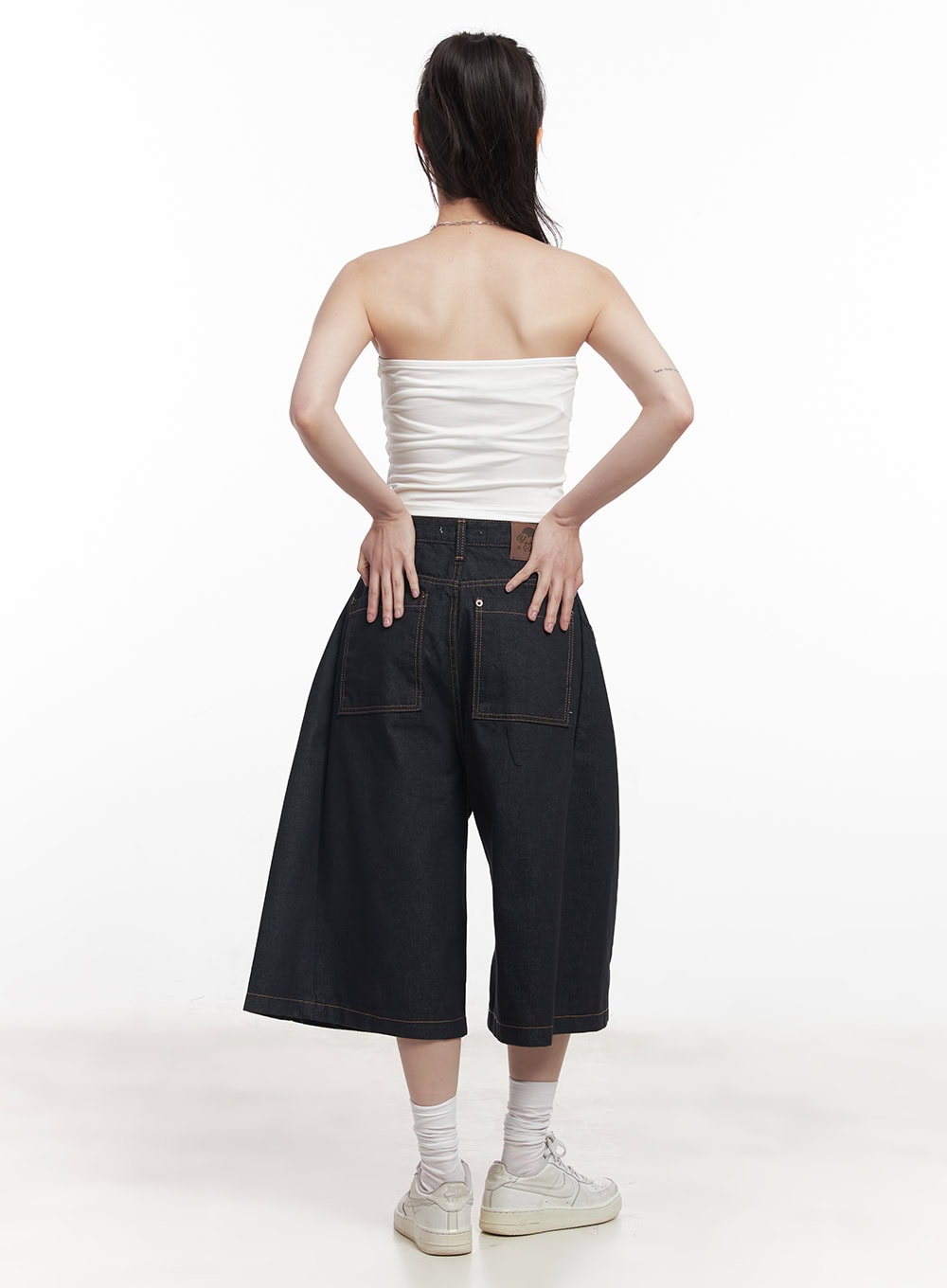 Alli No-Fade Wide-Leg Jorts CY520