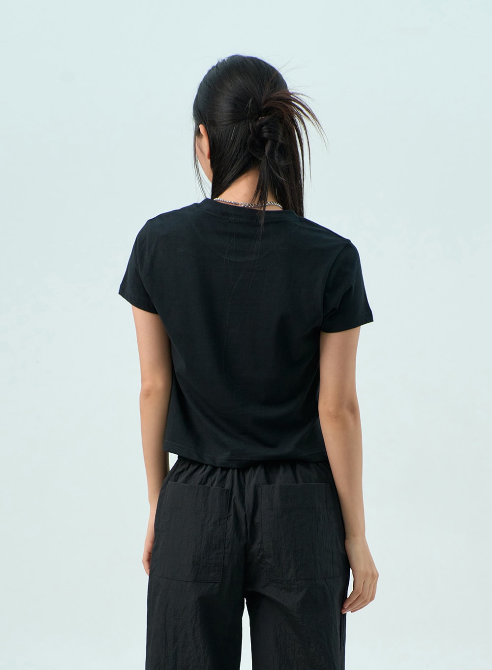 Cotton Cropped Tee CY330