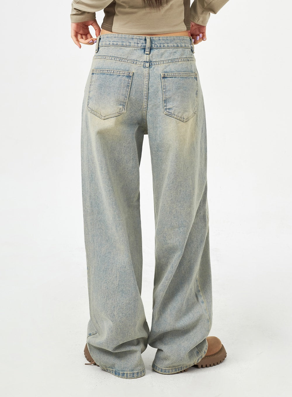 Light Blue Baggy Jeans CM323