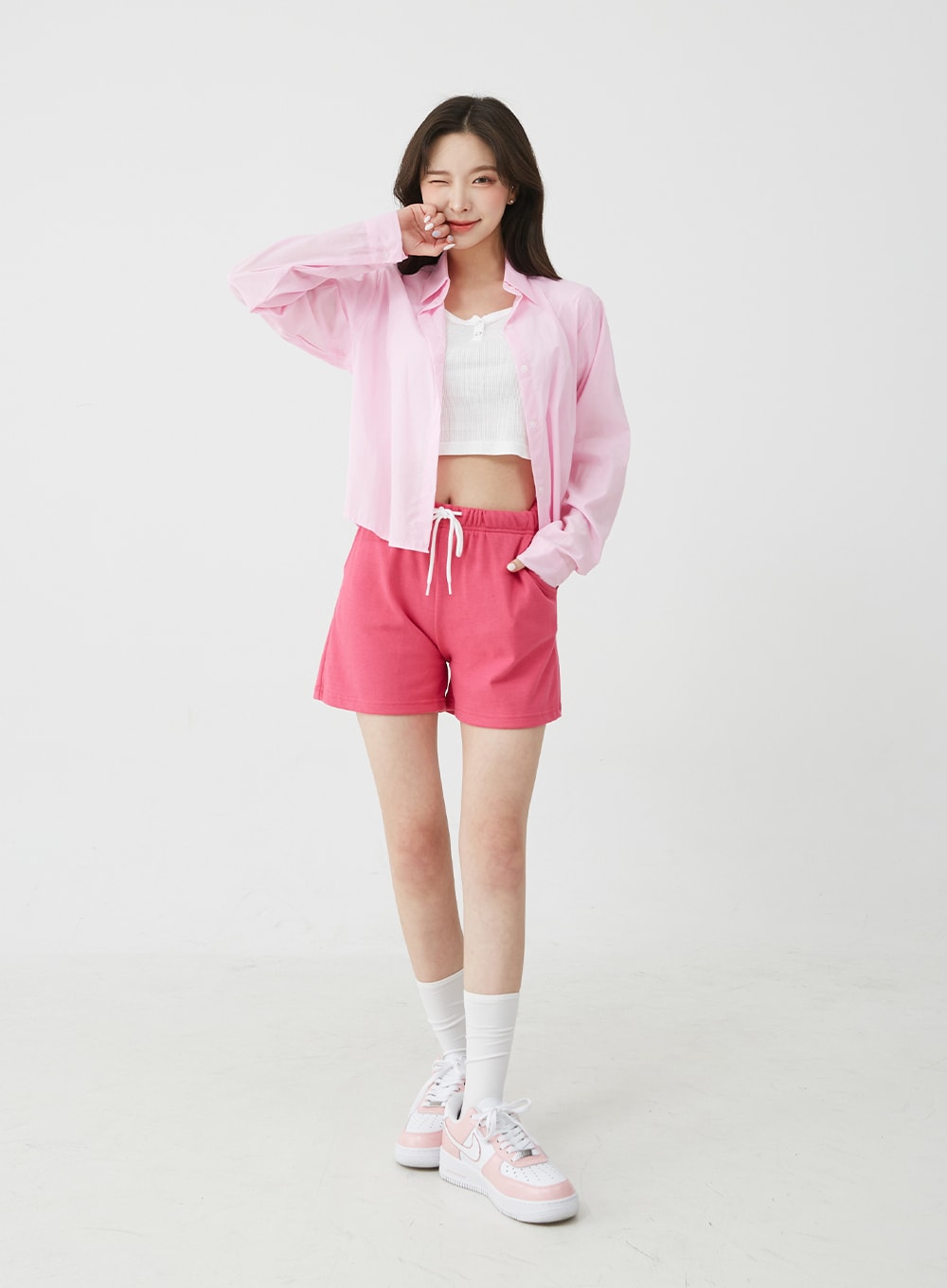 Everyday Summer Cropped Shirt BU1