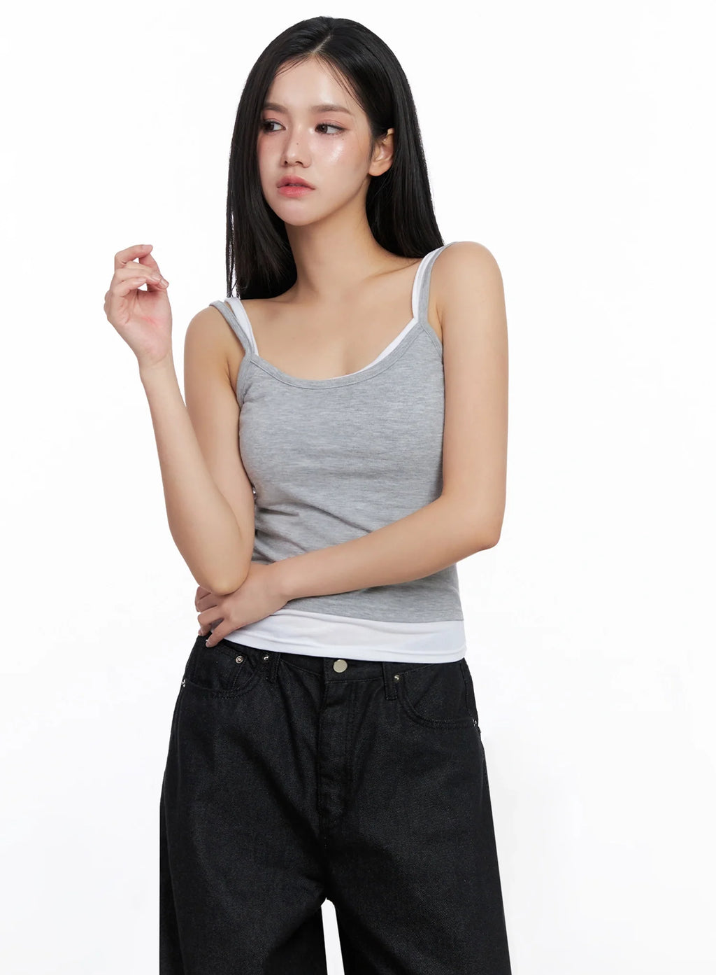 Layered Tank Top IS525