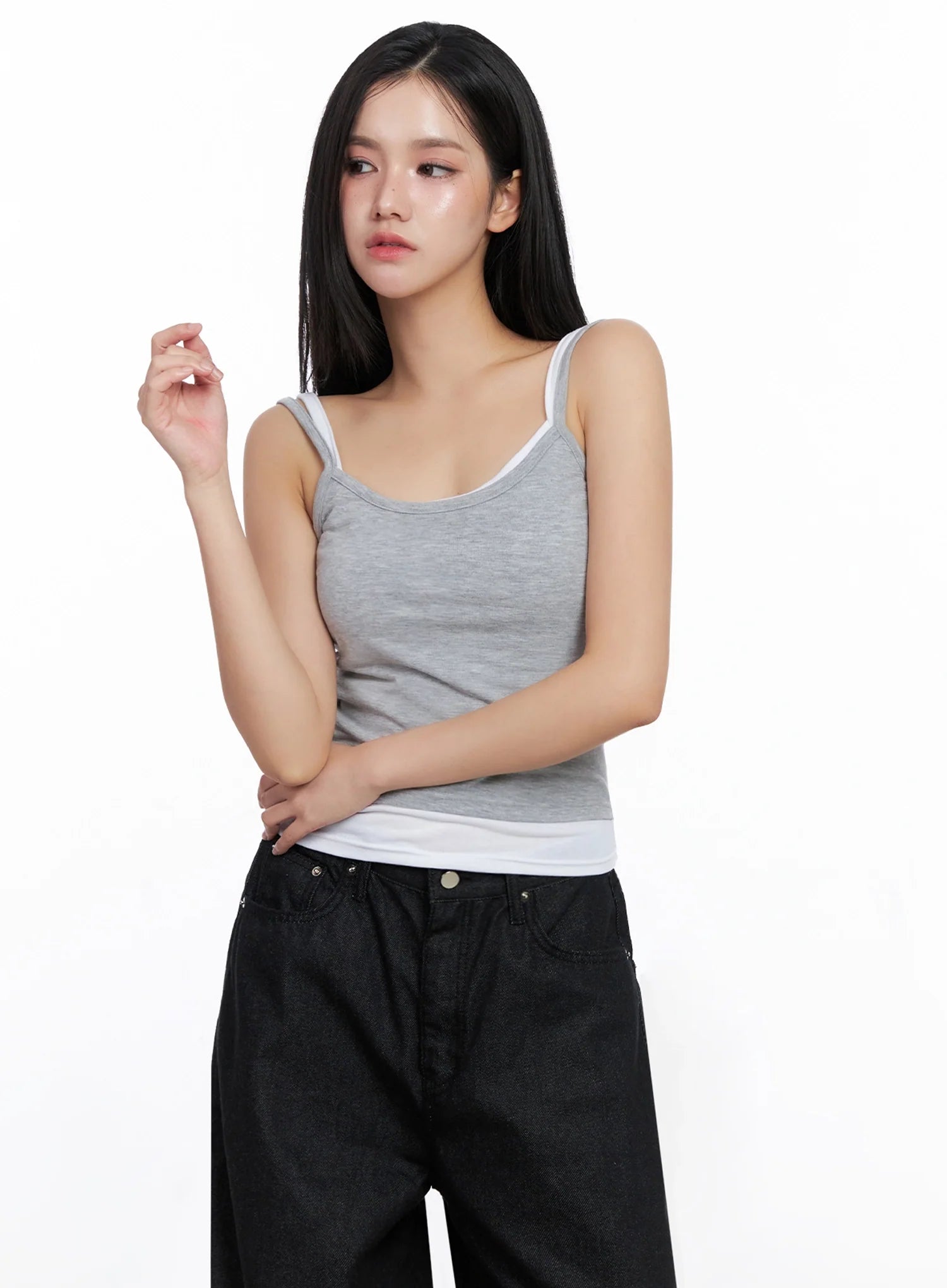 Layered Tank Top IS525