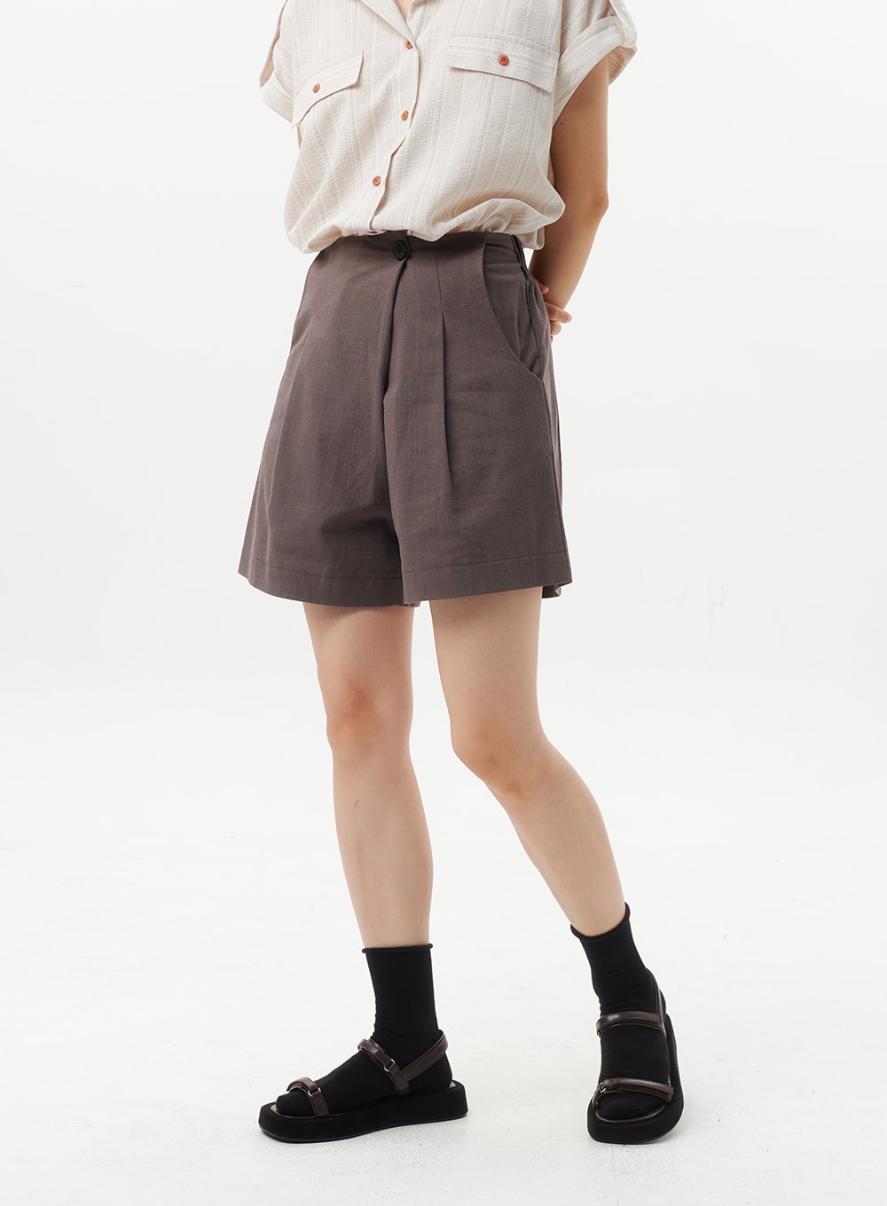 Wide Leg Shorts OL312