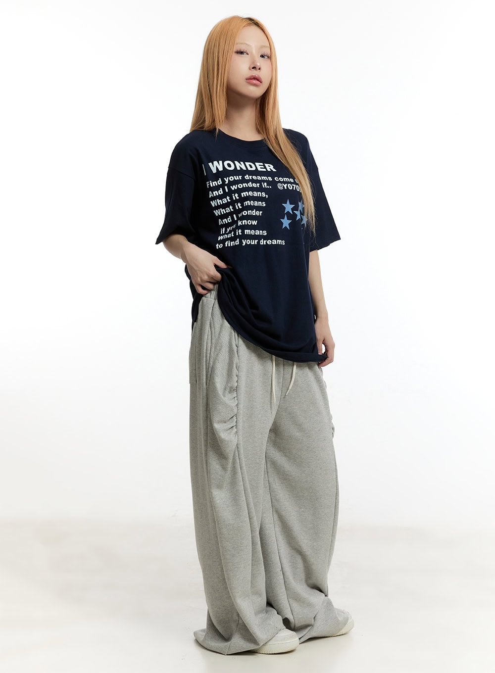 Oversized Cotton Graphic T-Shirt CY506