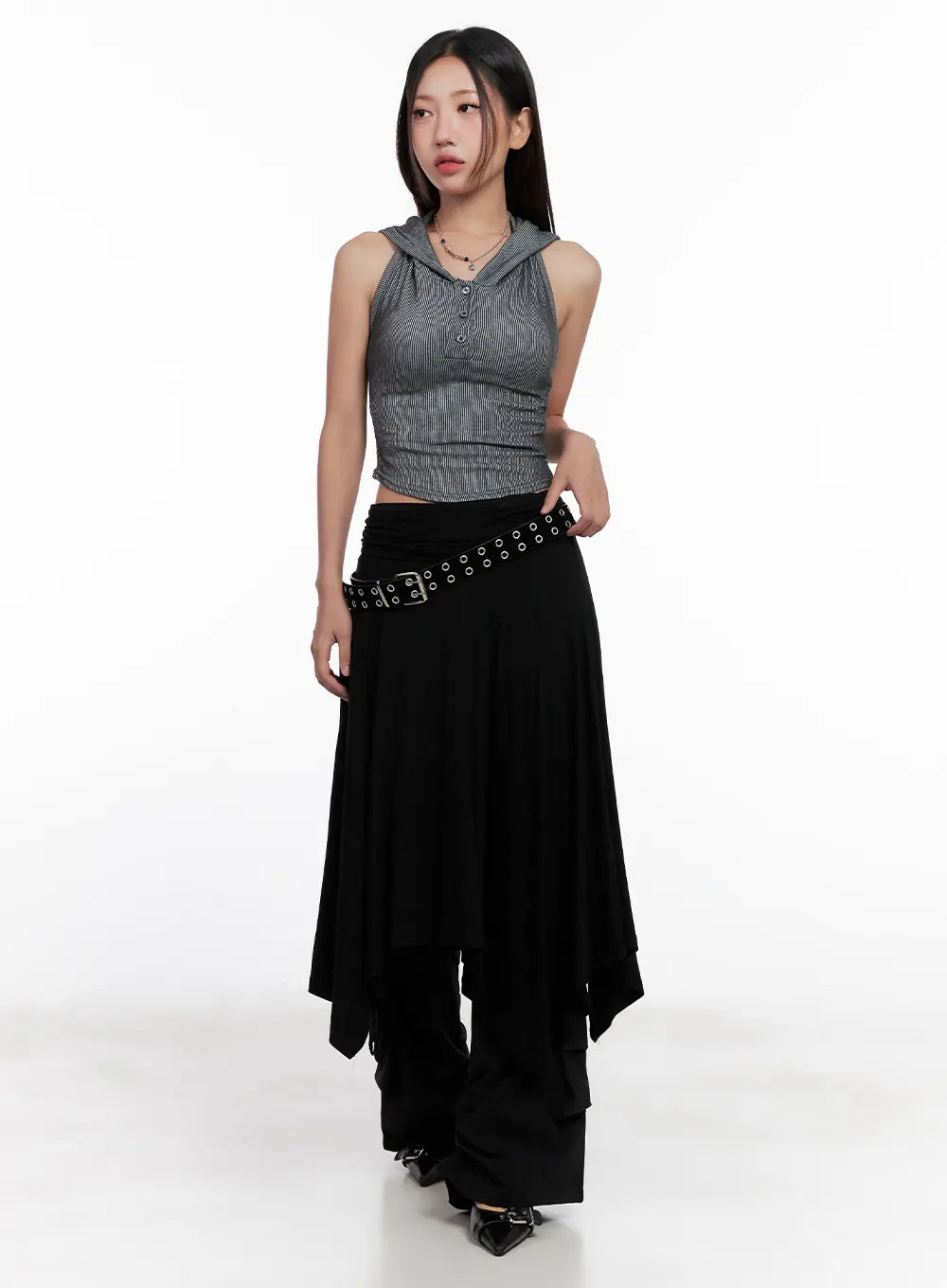 Chunky Star-Charm Statement Necklace CL522