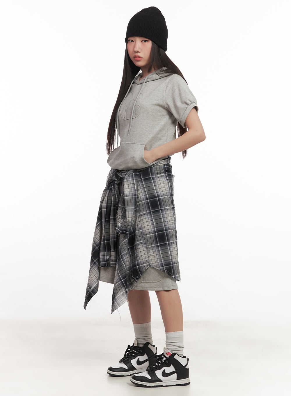 Heart Patch Wide Sweatshorts CM528