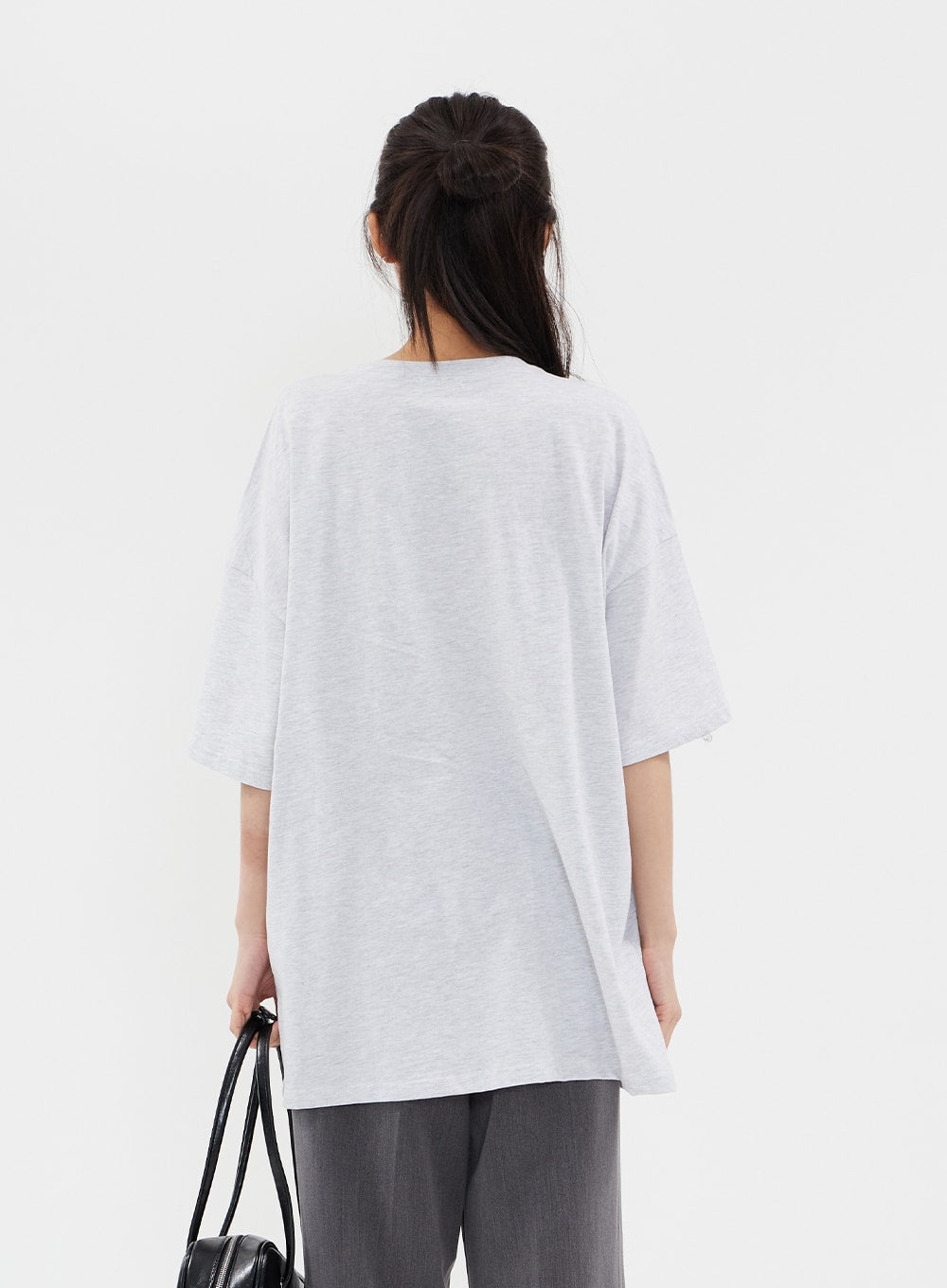 Relaxed Fit Short Sleeve T Shirt with Graphic Print C7102