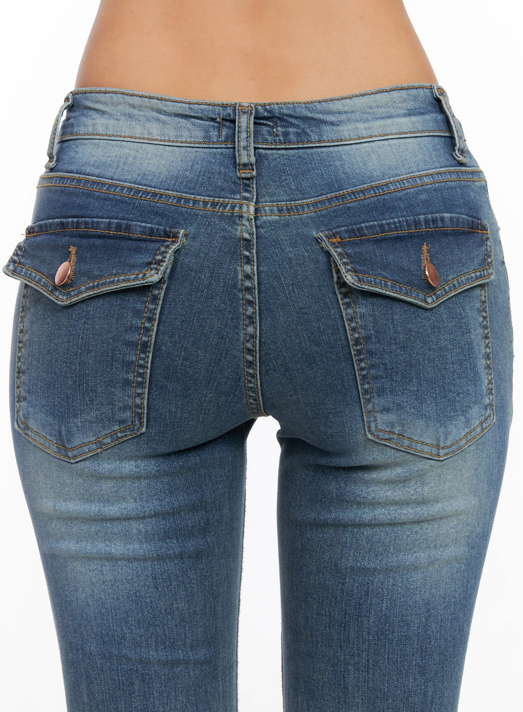 Emelia Back Pocket Flare Jeans CO514