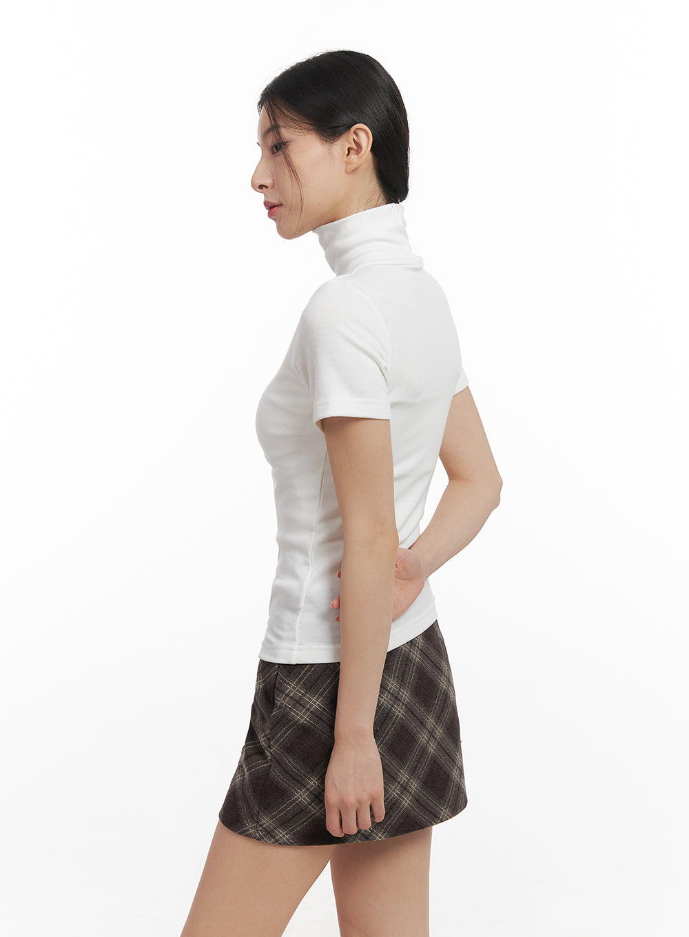 Turtle Neck Slim Fit TShirt CN428