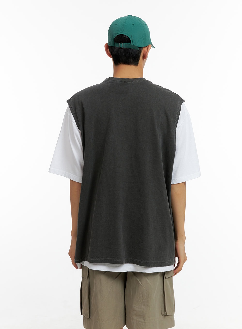 Men's Oversize Contrasting T-Shirt CL429