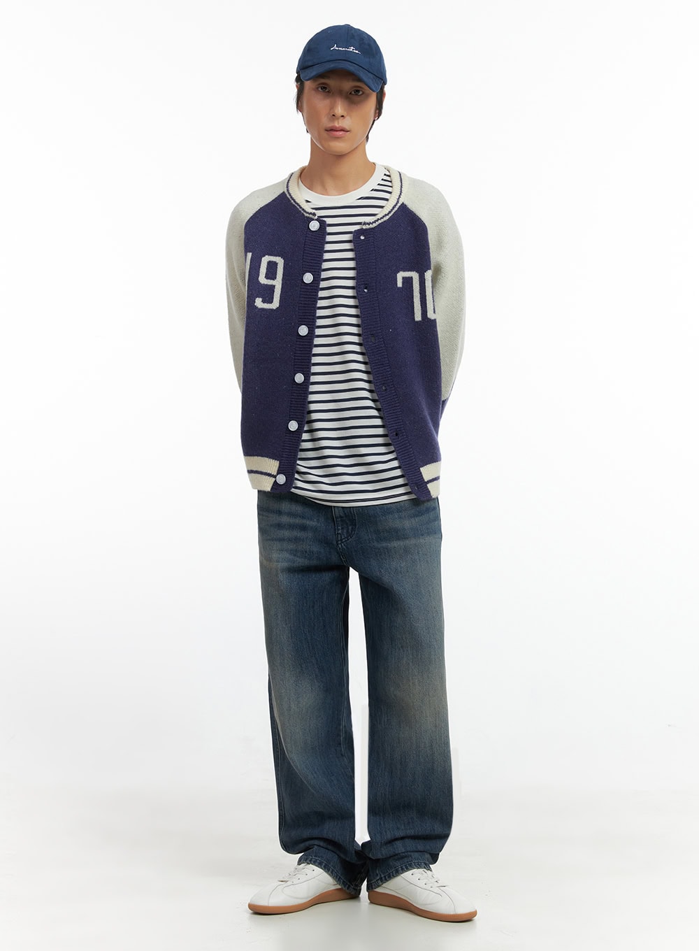 Men's Varsity Cardigan IO417
