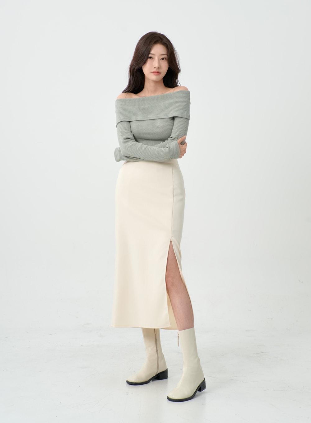 Off Shoulder T-Shirt IO07