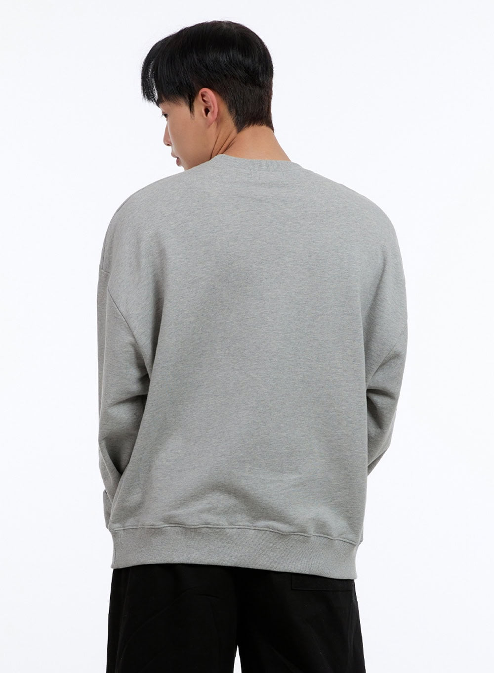 Men's Oversize Graphic Sweatshirt IS412