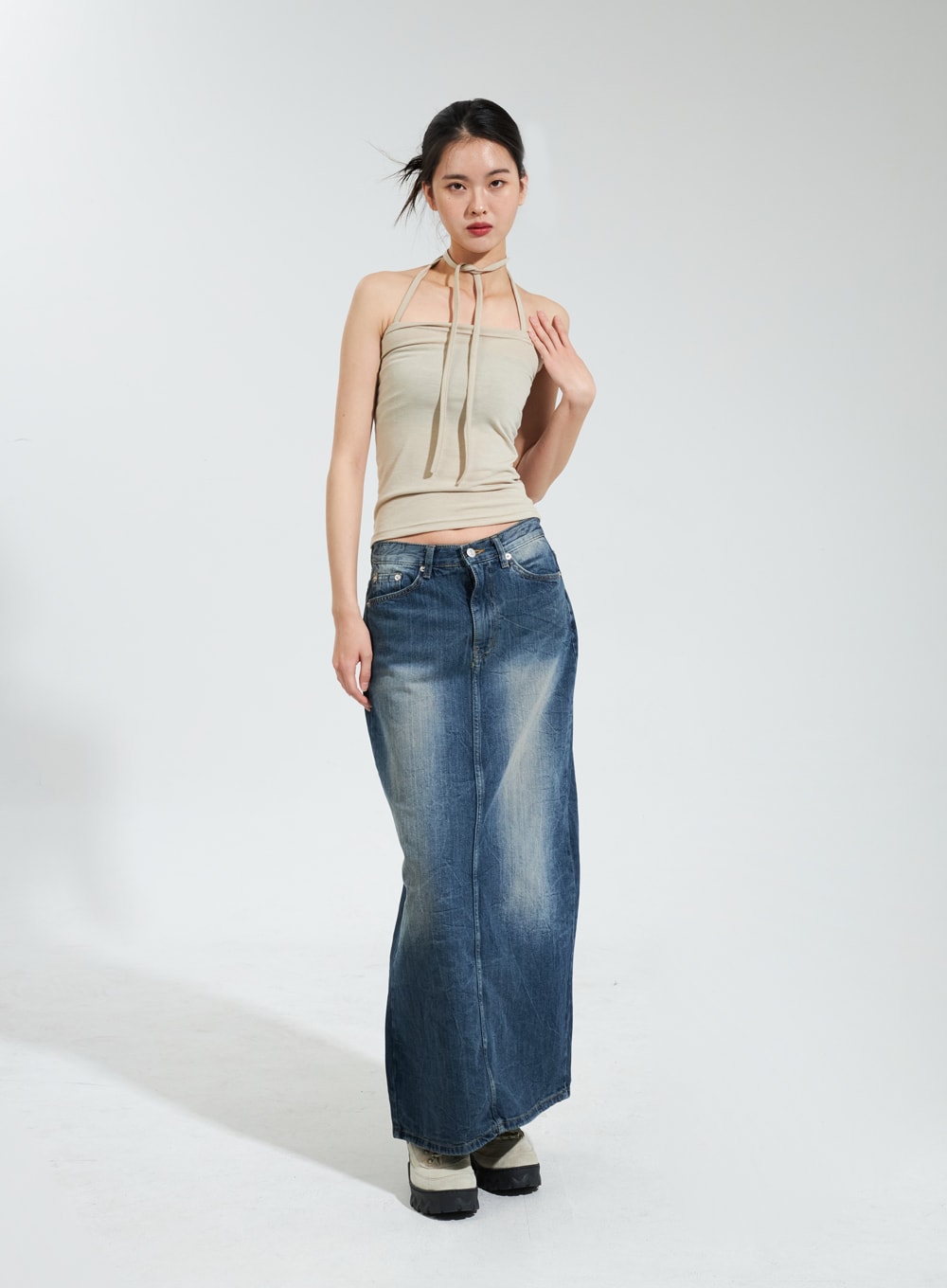 Halter Neck Top IY322