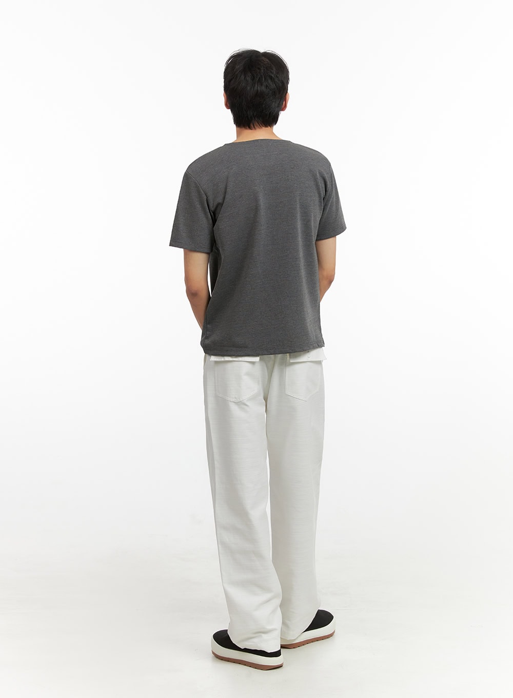 Men's Classic Short Sleeve (Dark Gray) IY431