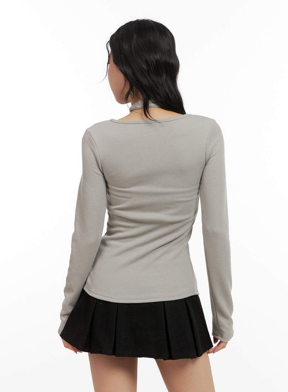 Buttoned V-Neck Slim-Fit Cardigan CN416