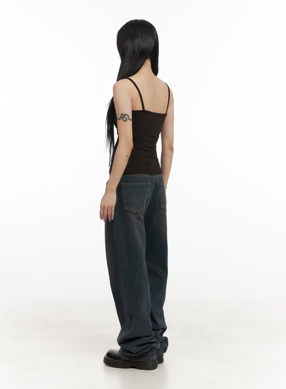 Luna Denim Wide-Leg Jeans CD406