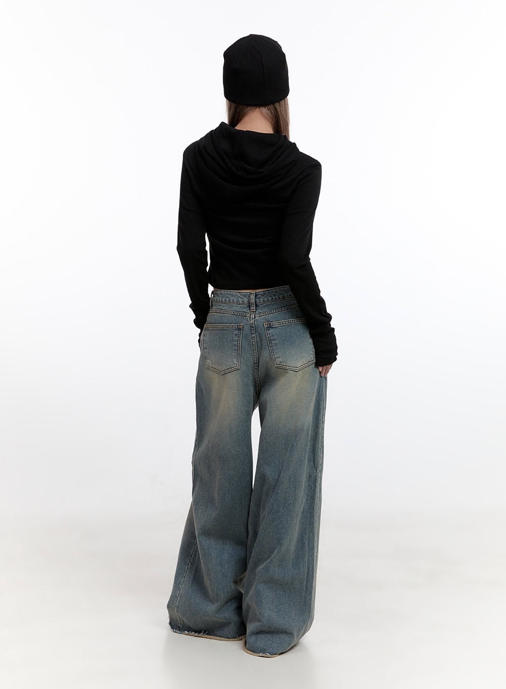 Felicia Cotton Wide Fit Baggy Jeans CN425