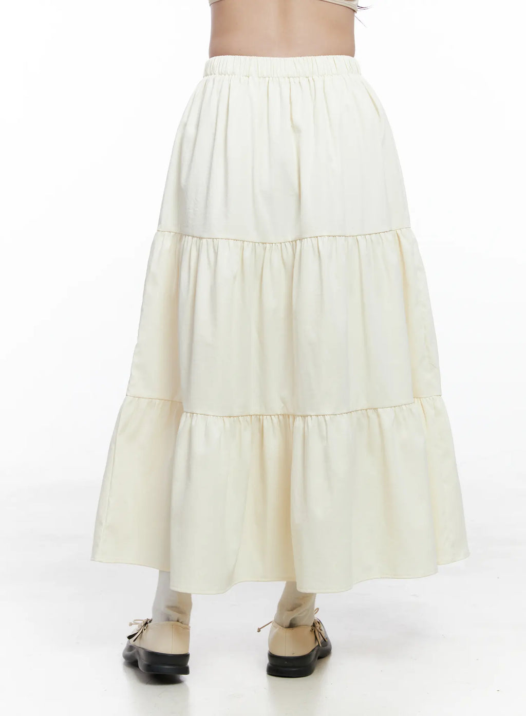 Flowy Tiered Maxi Skirt CS523