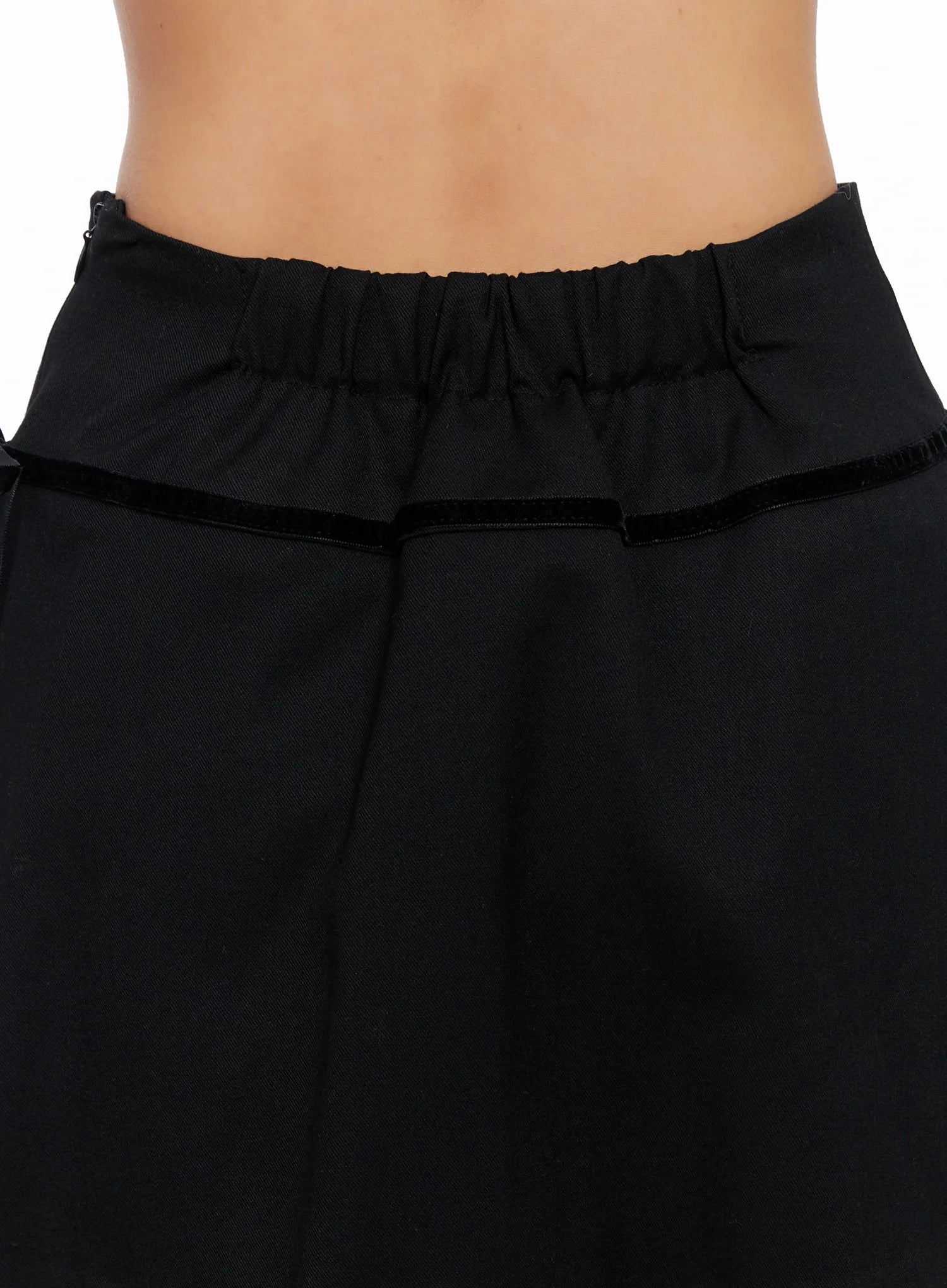 Ribbon Detail Mini Skirt CO515