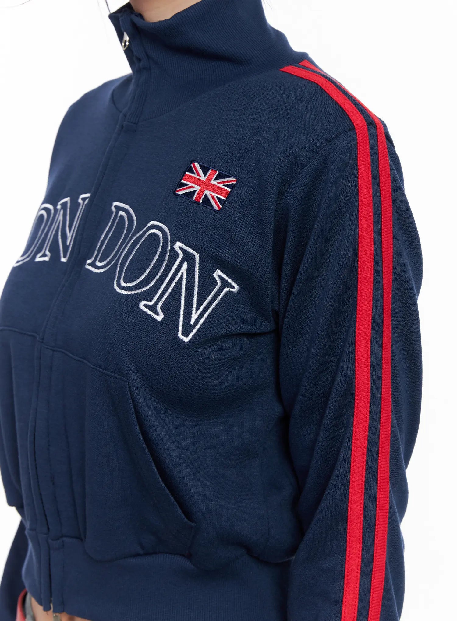London Contrast Zip-Up Jacket CS510
