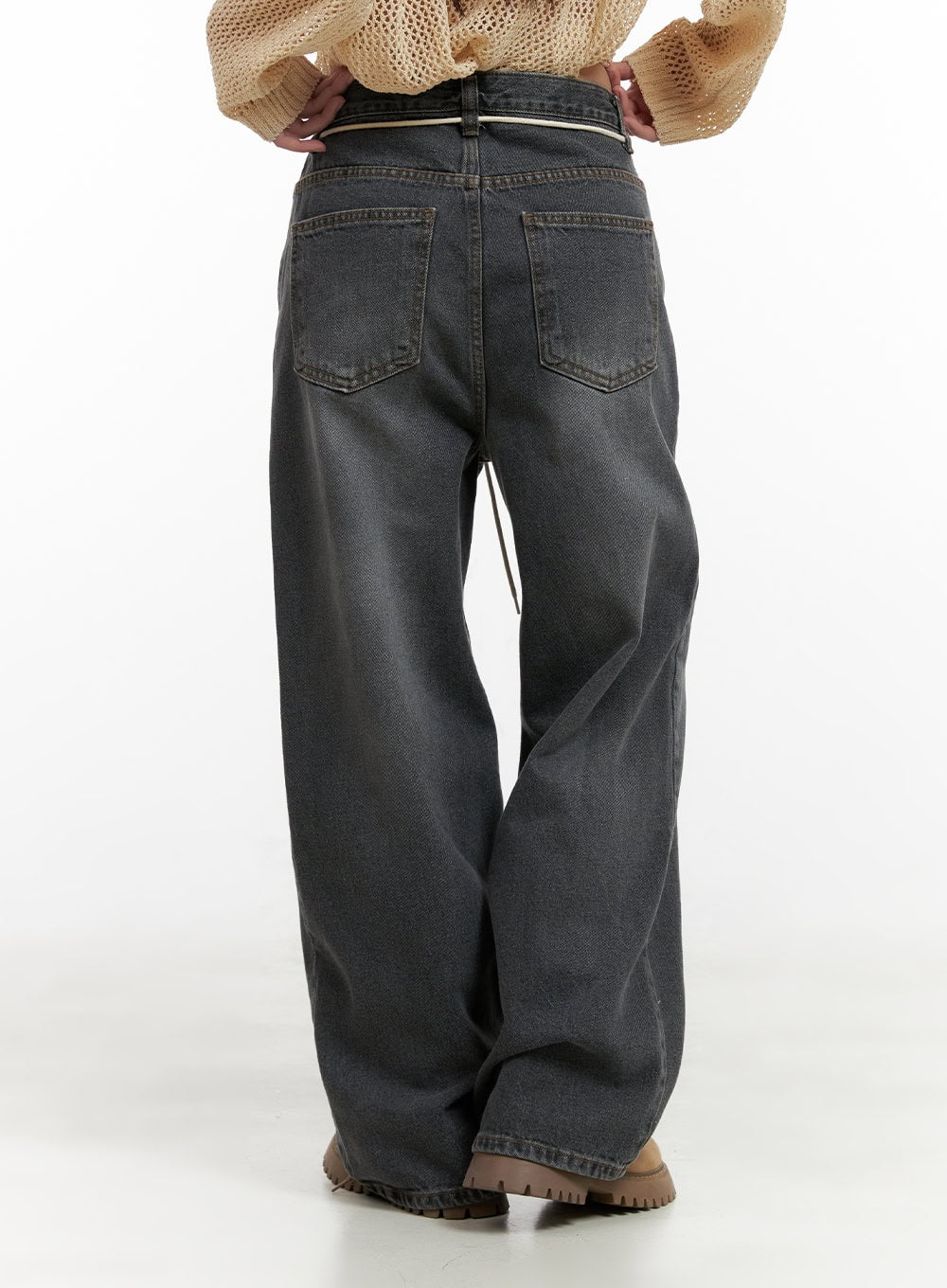 Kay String Baggy Jeans CL431