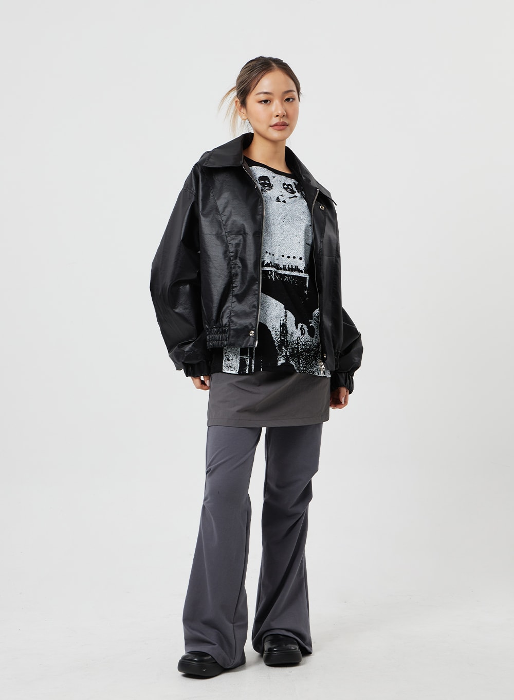 Oversized Nylon Jacket Unisex CF316