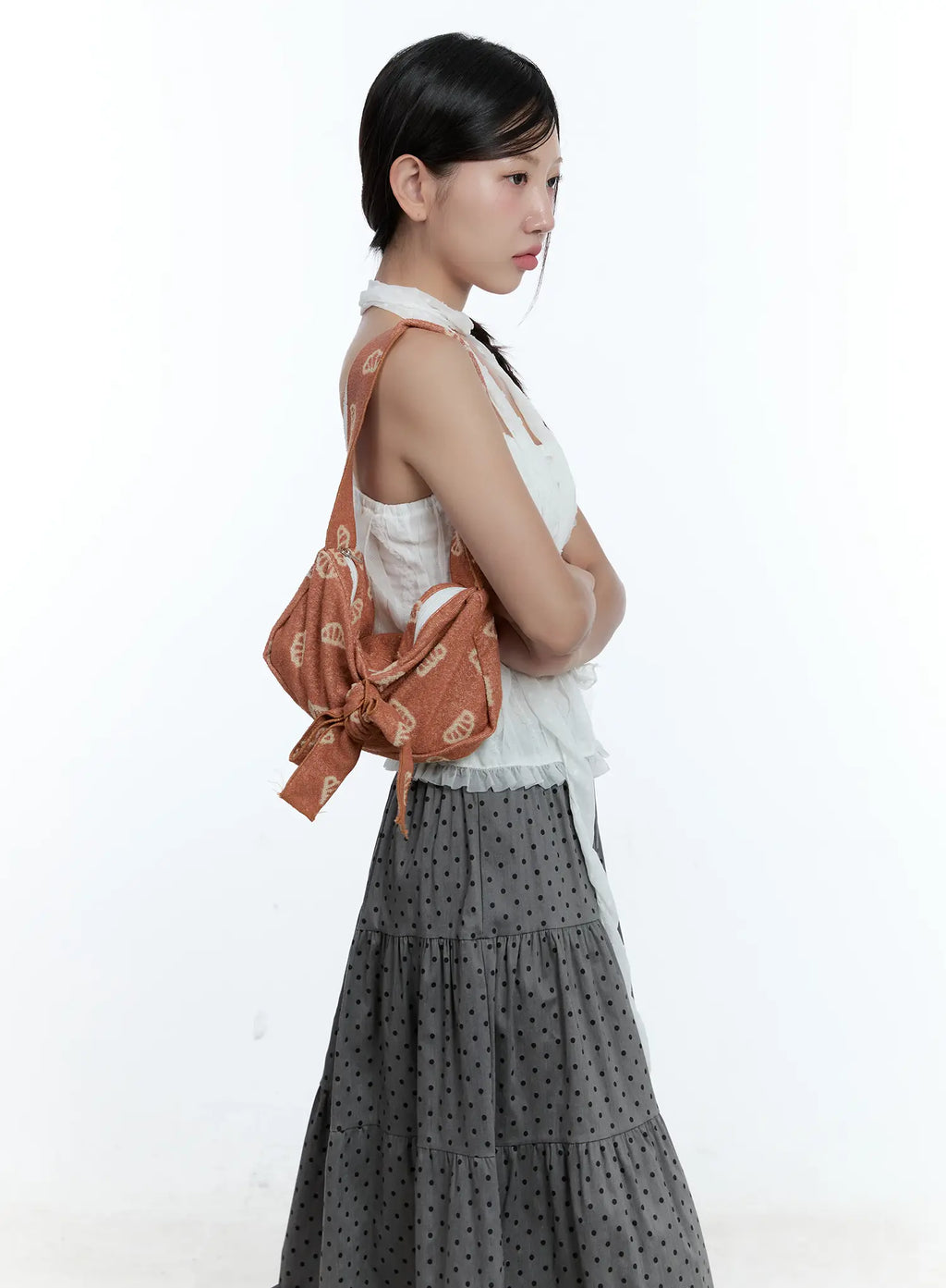 Cute Pastry Ribbon Shoulder Bag CU526