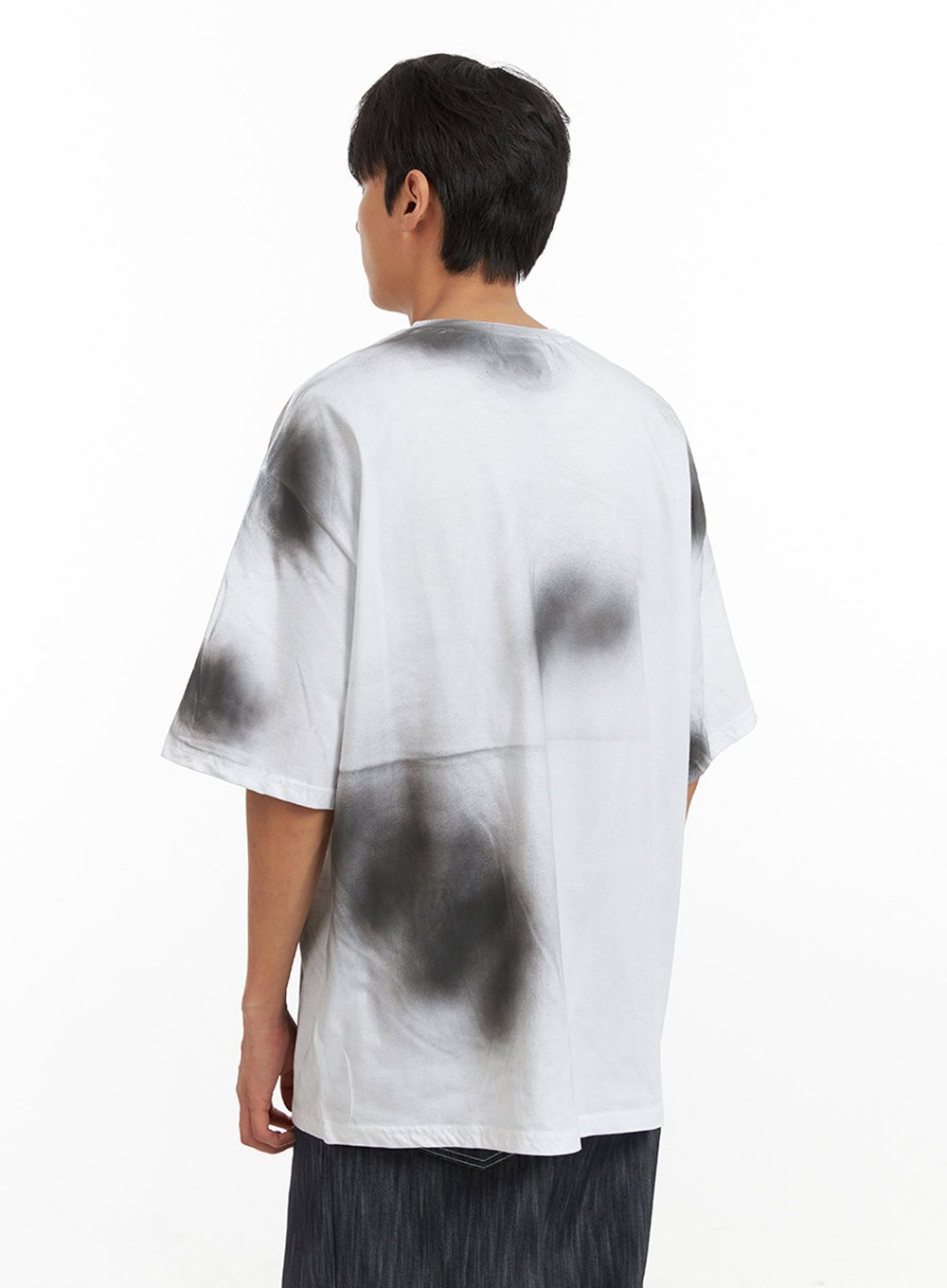 Men's Oversized Graphic T-Shirt IU419