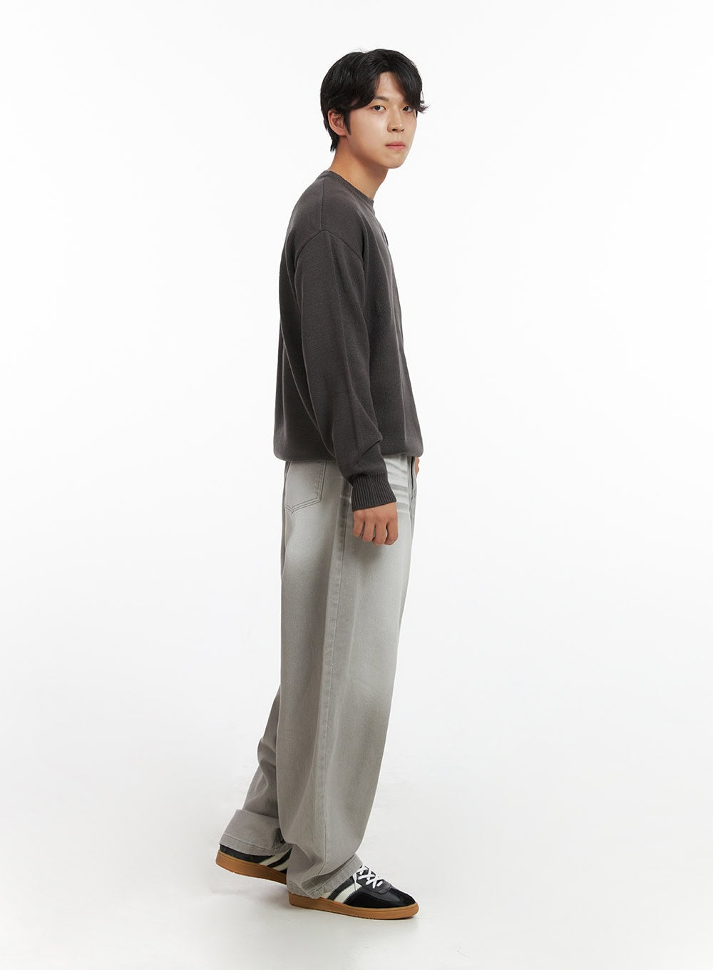 Men's Basic Knit Sweater IG409