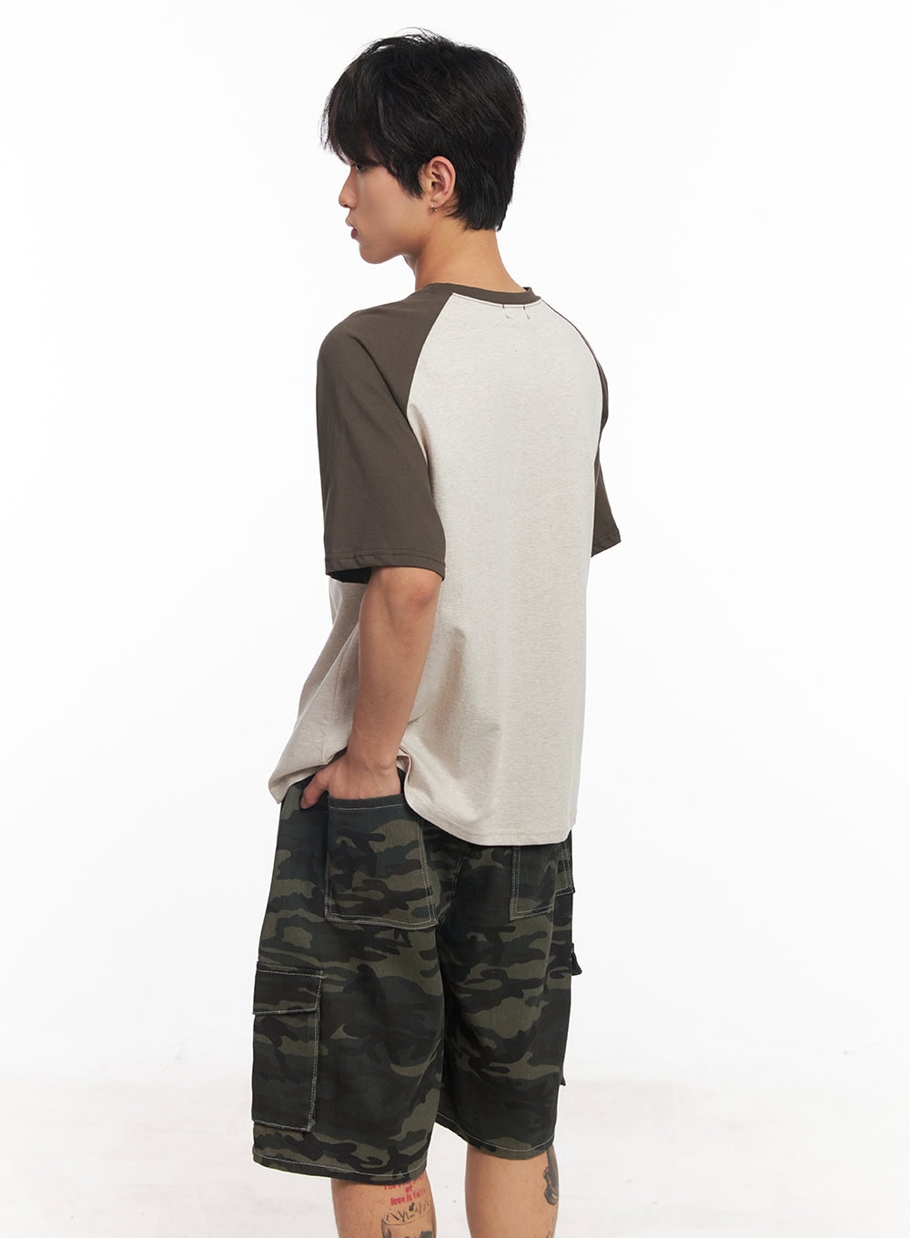 Men's Disco Graphic Raglan T-Shirt IY508