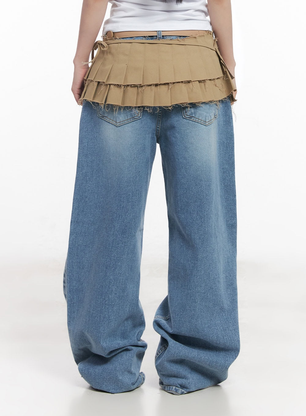 Essential Pleated Layering Skirt CY527