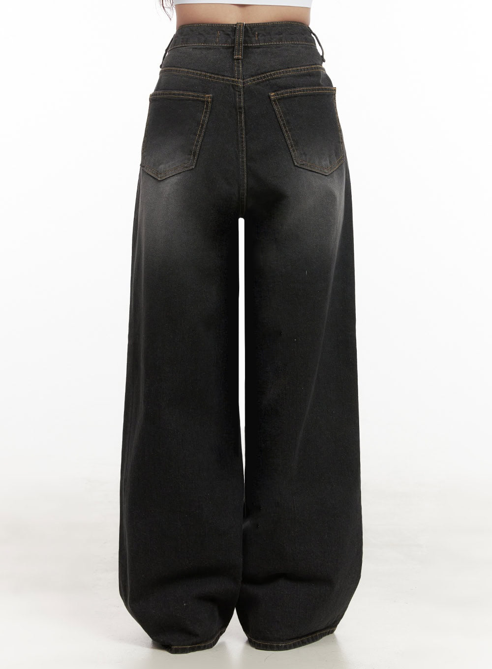 Christina Washed Baggy Jeans IJ510