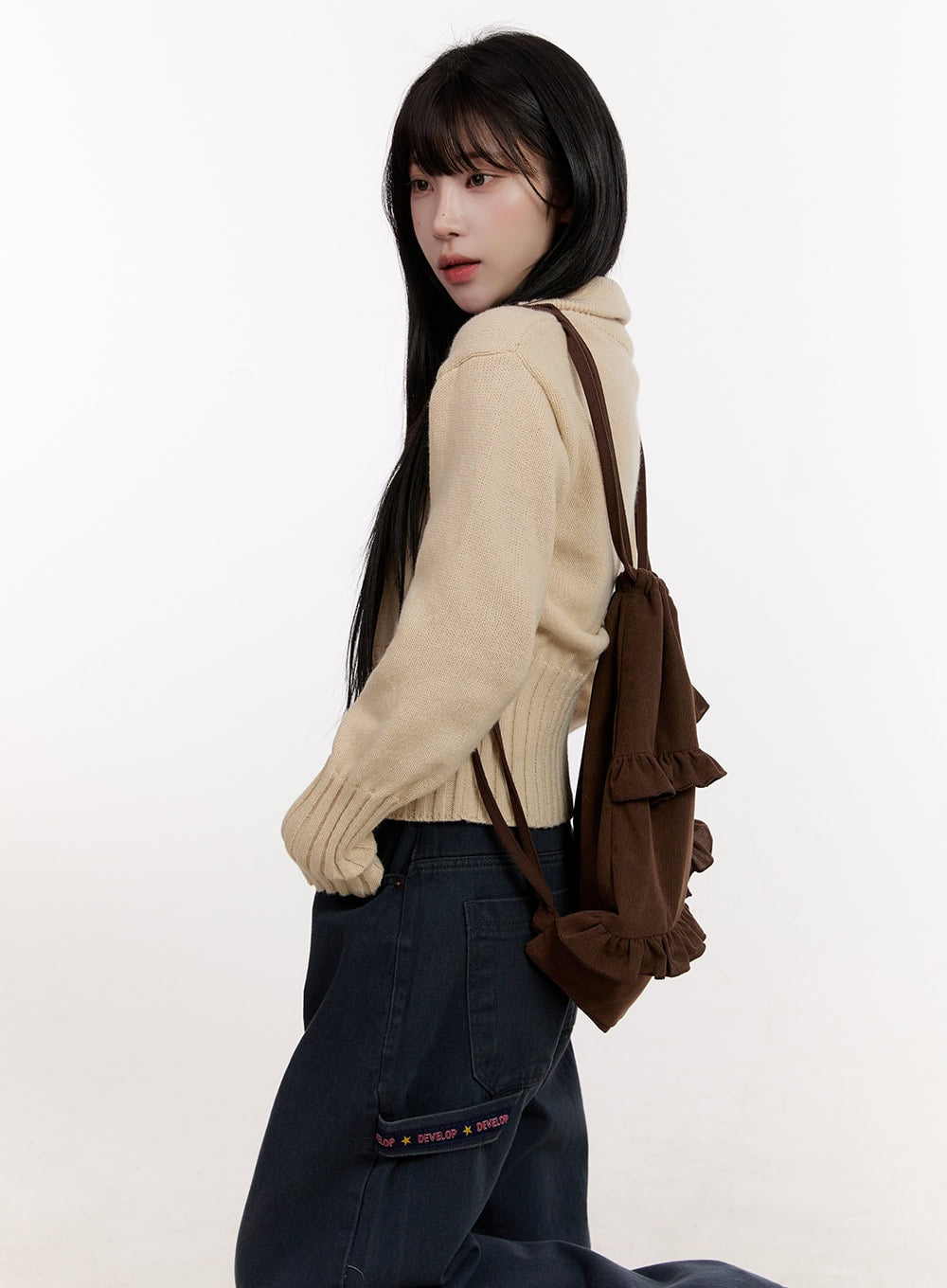 Cozy Zip-Up Sweater Cardigan CJ531