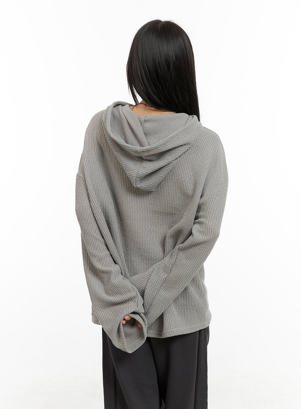 Knit Lettering Hoodie CG427