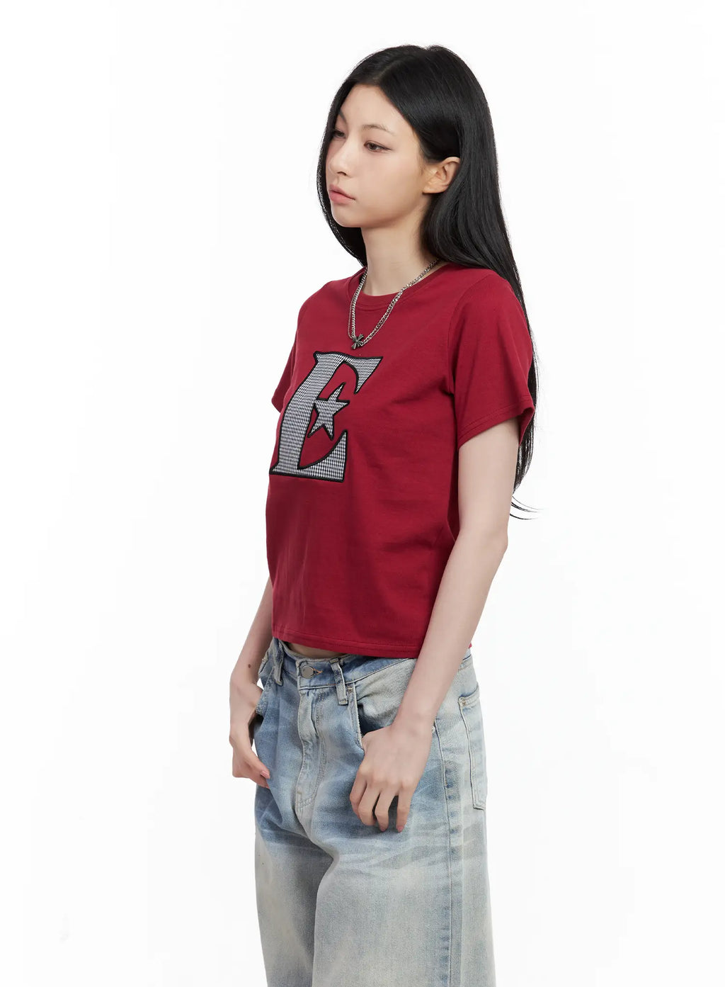 Star Print Casual Tee CL501