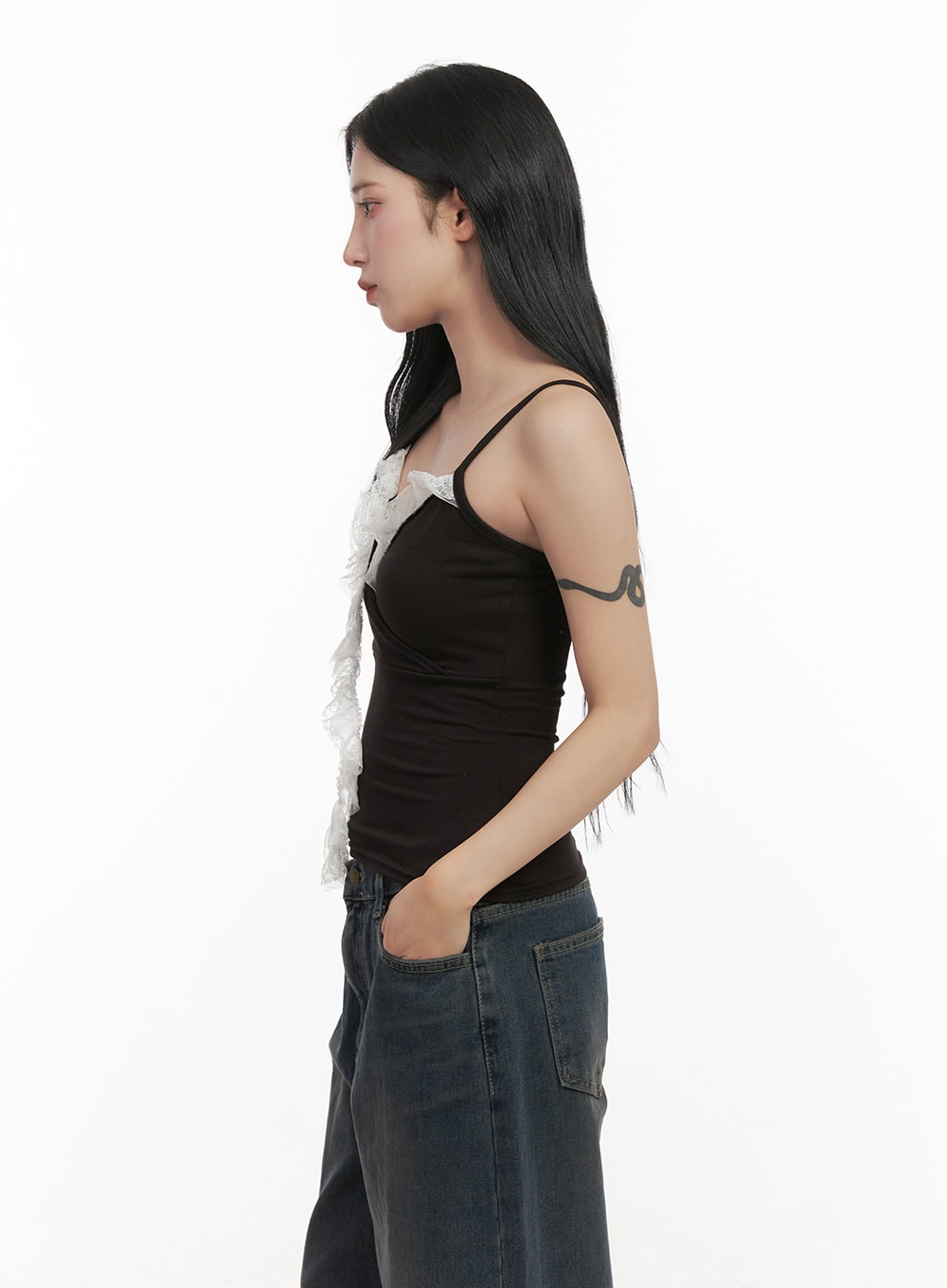Frill Lace Cami Top CD406