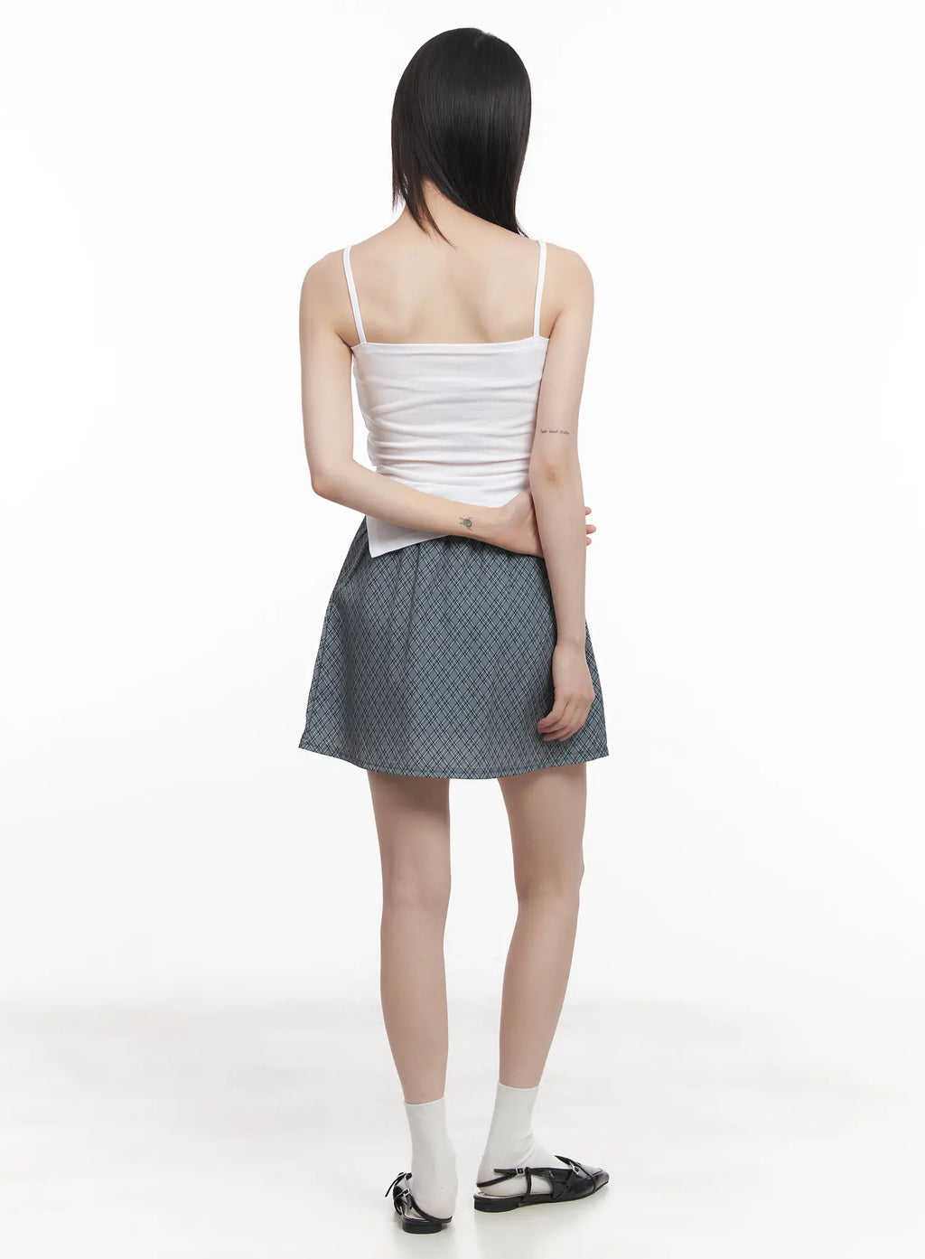 Asymmetric Sweetheart Cami Top CU518