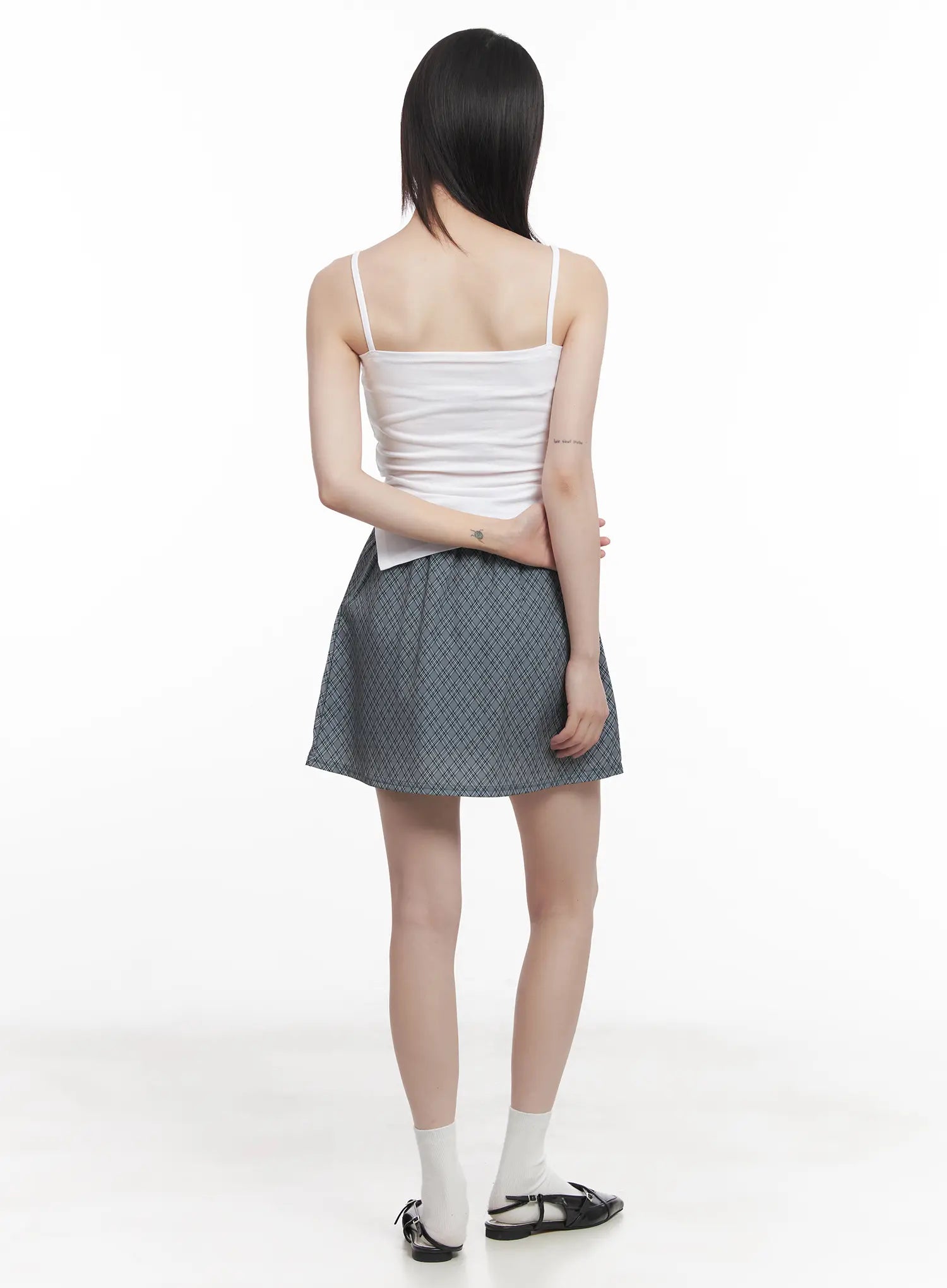 Asymmetric Sweetheart Cami Top CU518