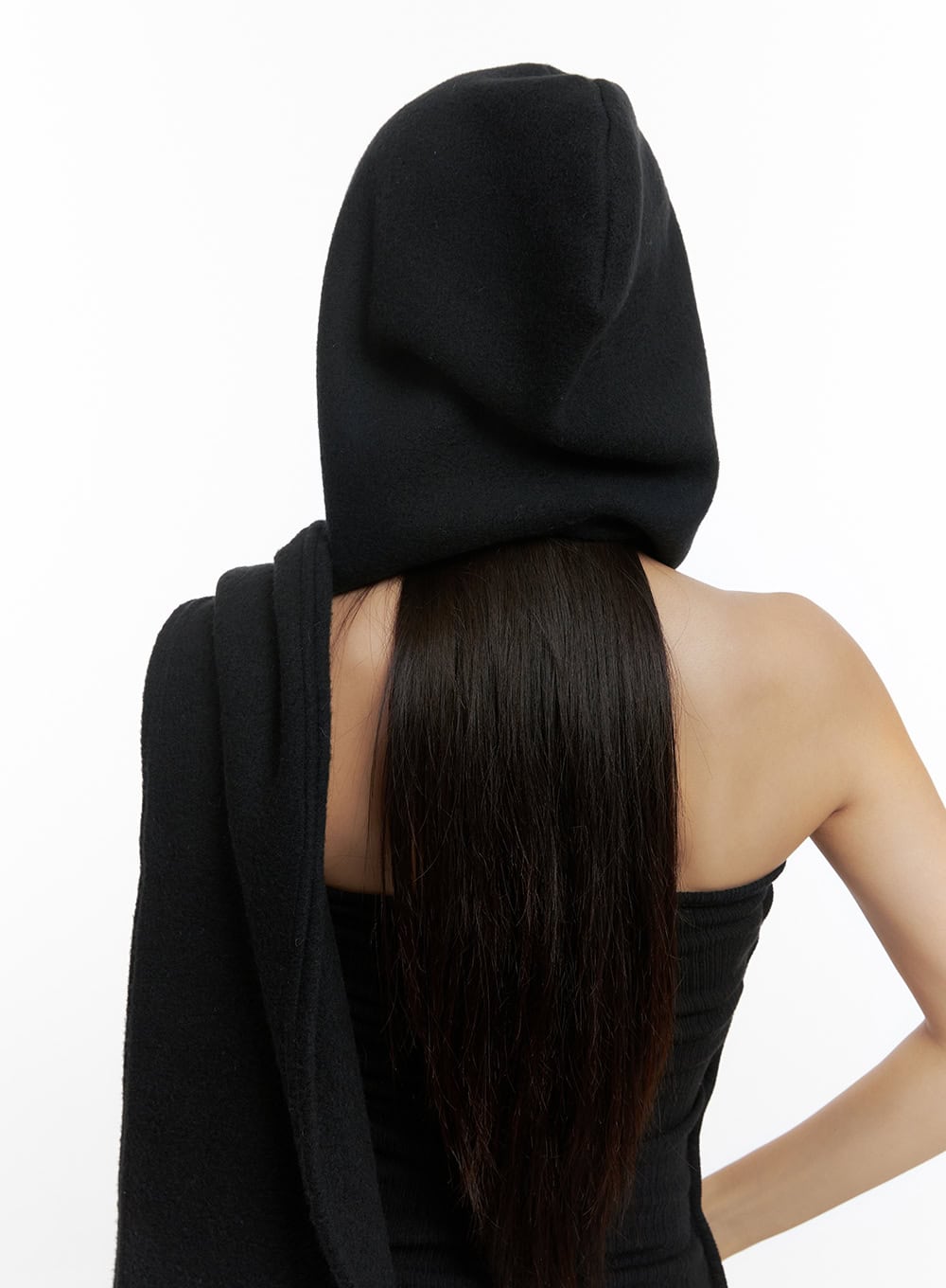 CozyHood Solid Scarf CN419