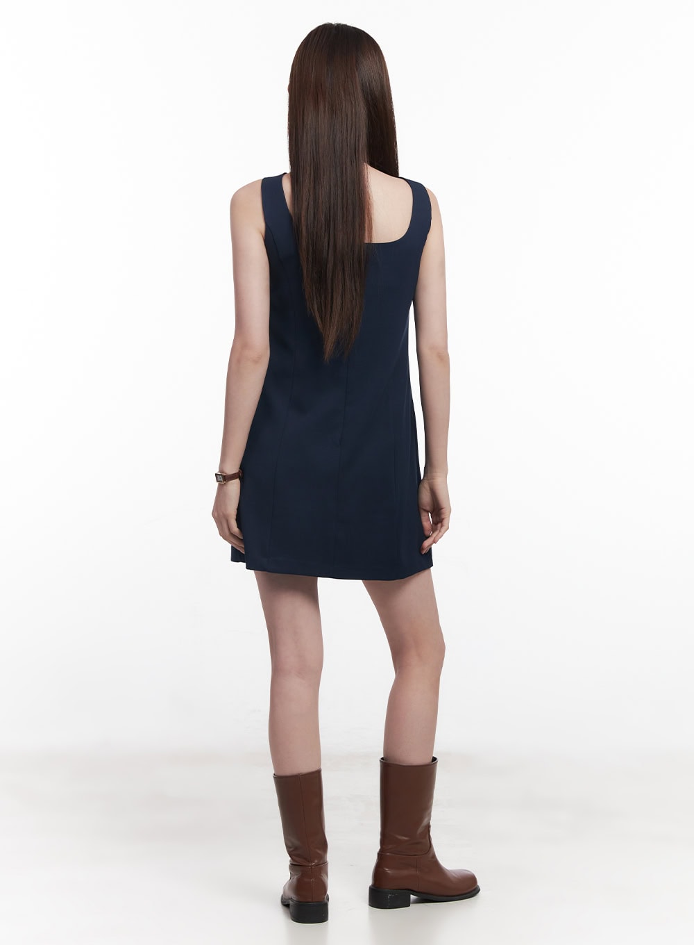 Essential Comfort Sleeveless Mini Dress CY515