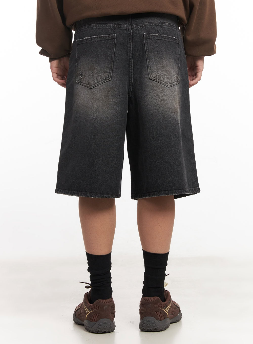 Men's Destroyed Burmuda Denim Shorts IM528