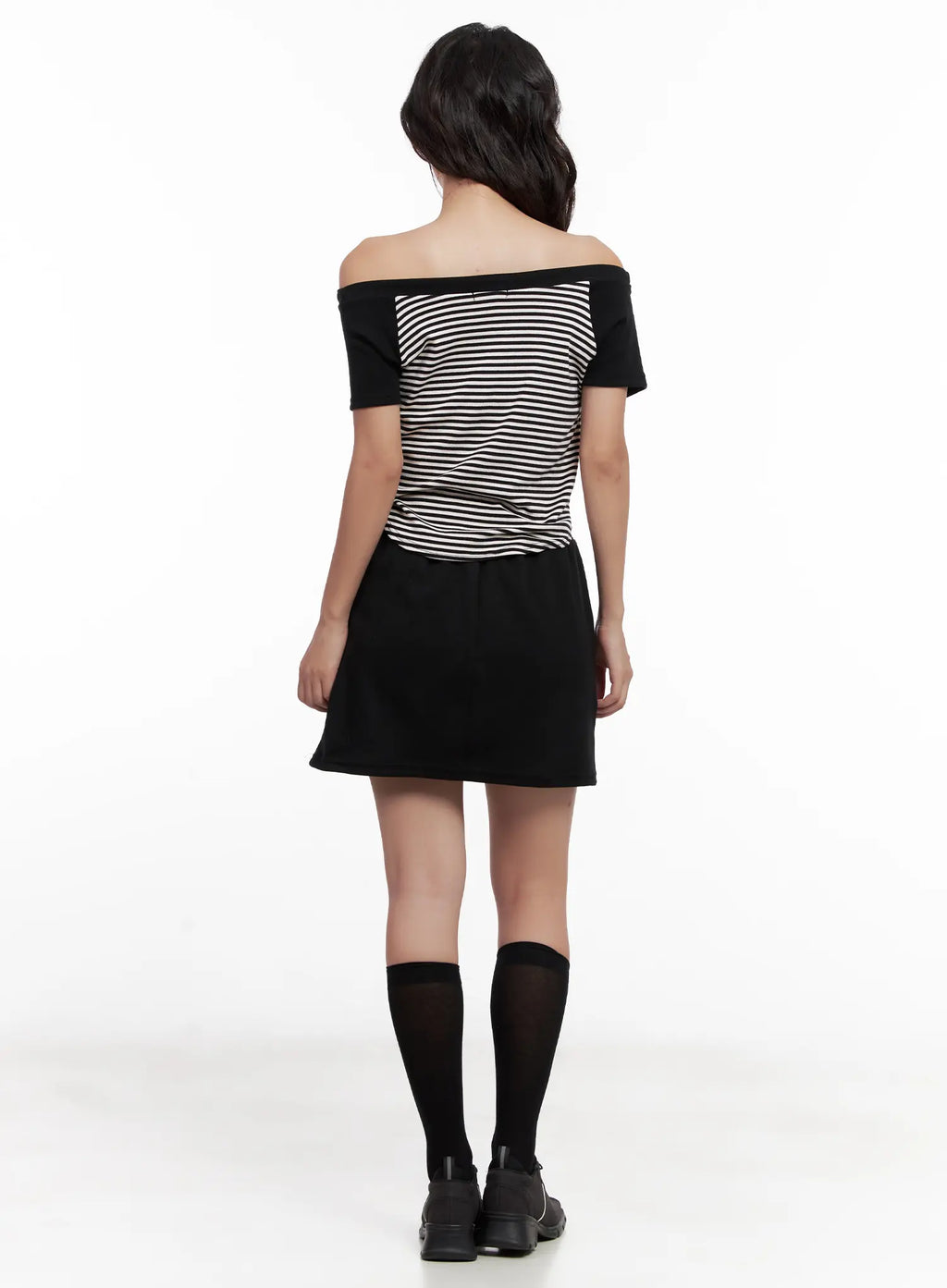 Drawstring Sweat Skirt CL518