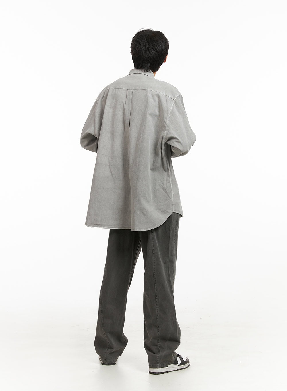 Men's Oversize Button Down Shirt IY424