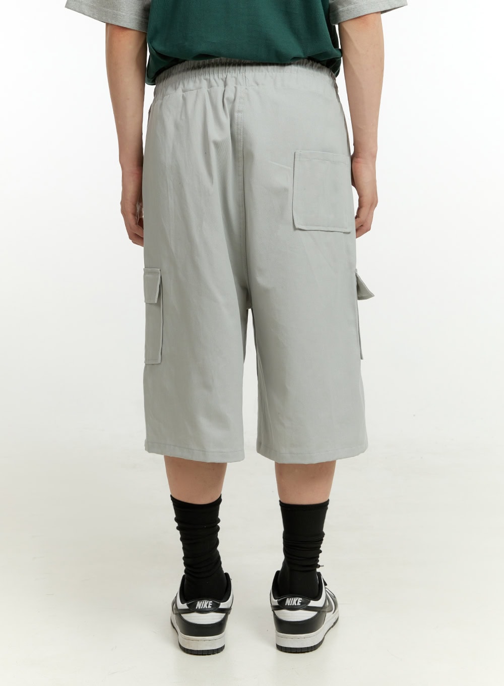 Men's Cargo Midi Shorts IL418