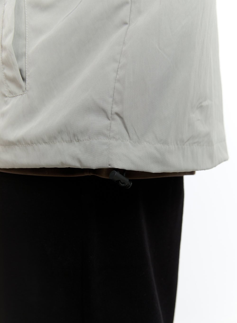 Men's Zip-Up Nylon Wind Jacket IS412