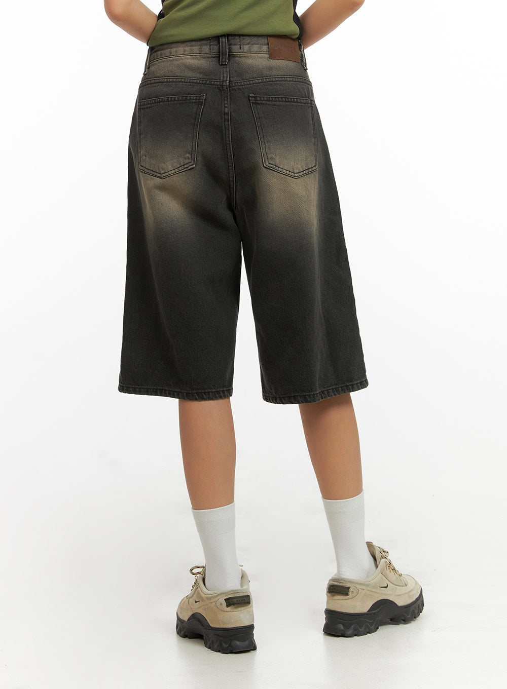 Color Washed Jorts IY422