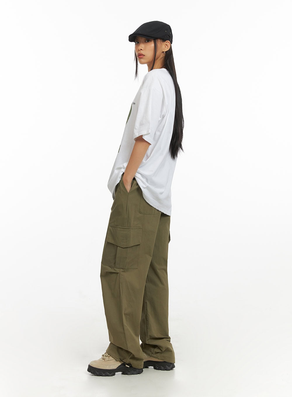 Oversized Graphic 22 T-Shirt IY422